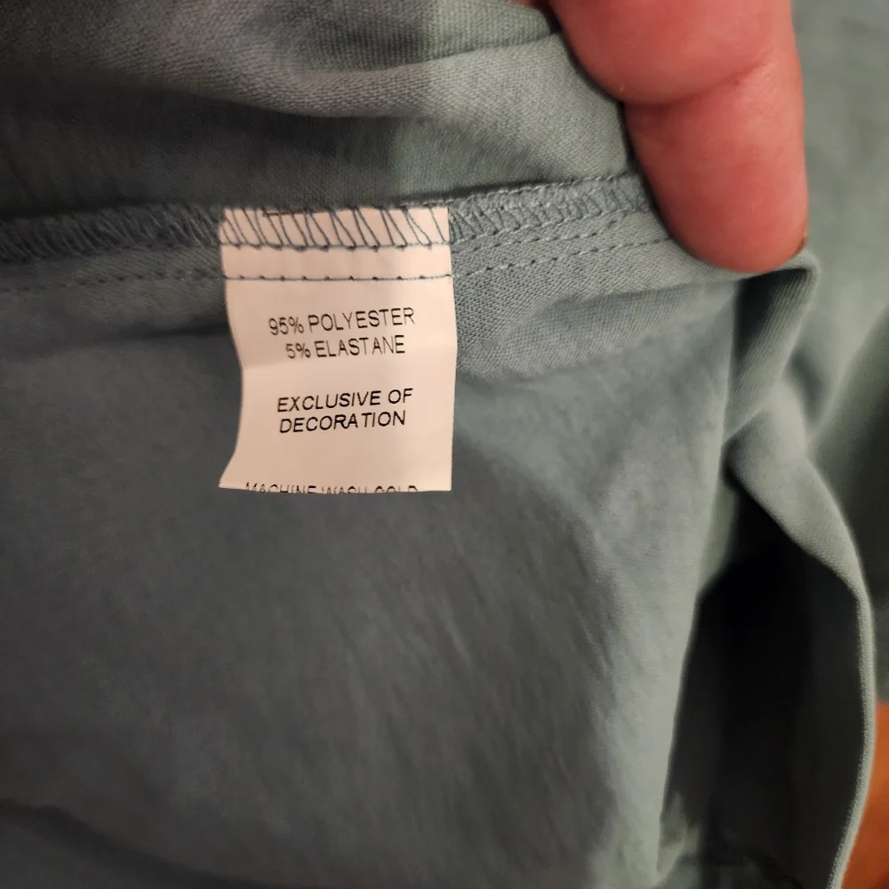 NEW Modlily Womens Teal Green Button Down 3/4 Sleeve Blouse Size L Cottagecore - Picture 8 of 8